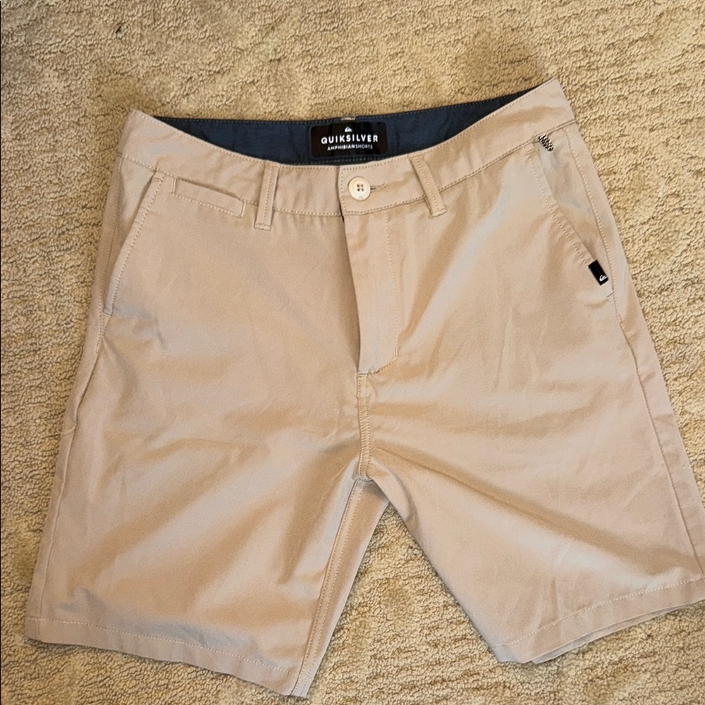 Quiksilver Tan Amphibian Shorts Casual Style